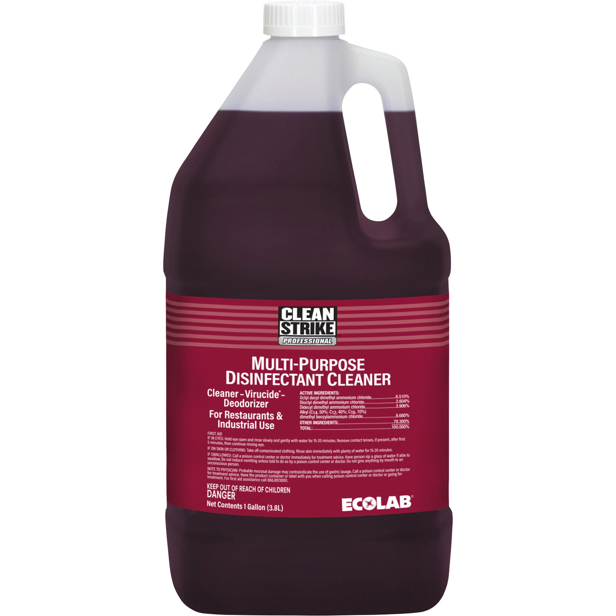 Clean Strike MultiPurpose Disinfectant Cleaner — 1Gallon Northern Tool